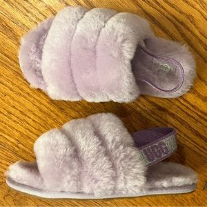 EUC UGG Slipper, Lavender